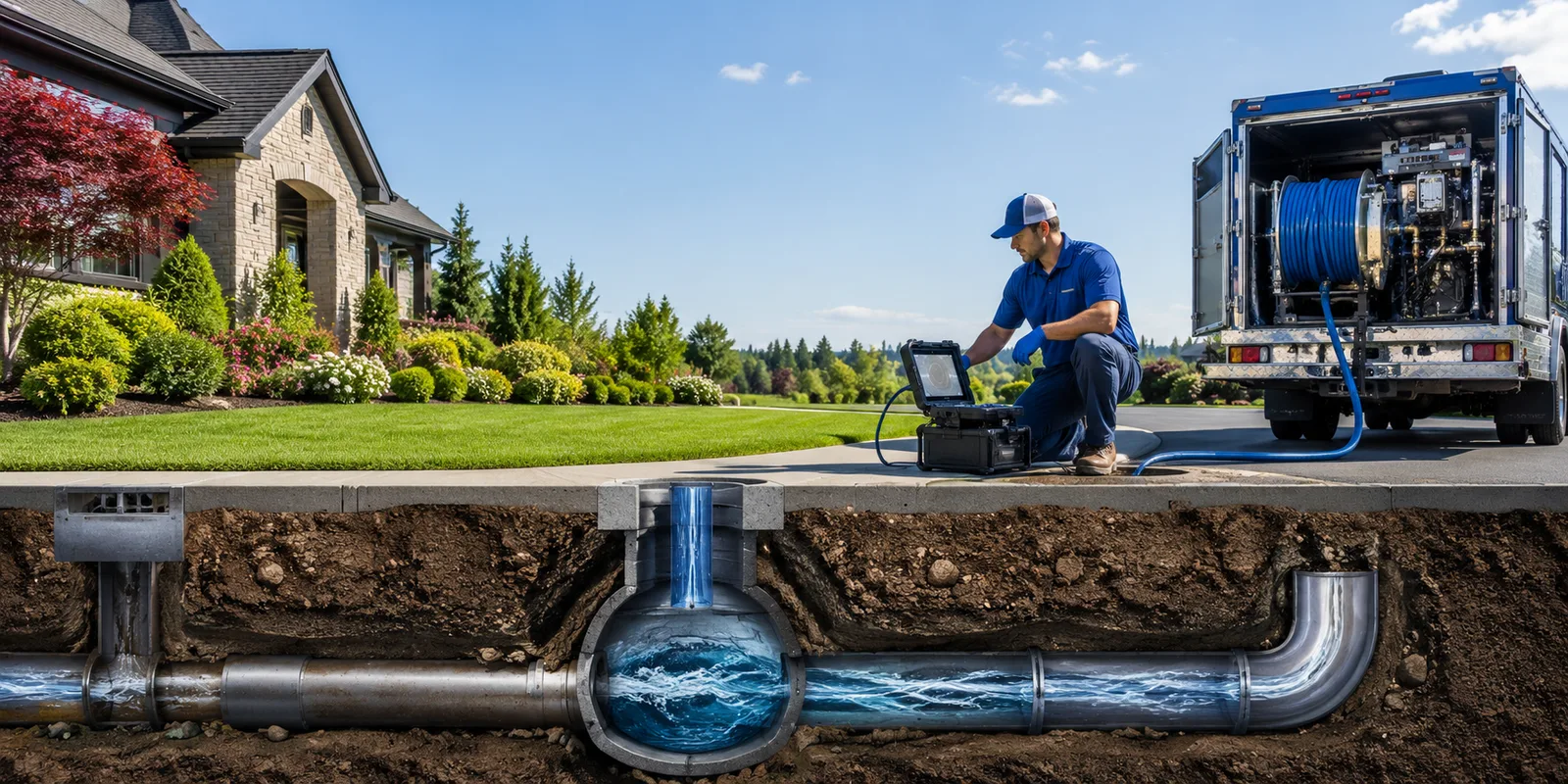 Drainage restoration information for New London, IA
